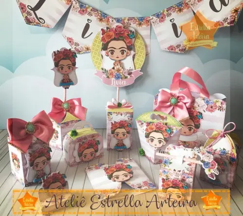 KIT FESTA COMPLETÃO- FRIDA KAHLO