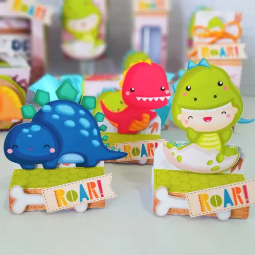 KIT FESTA DINOSSAURO BABY - 50 ITENS