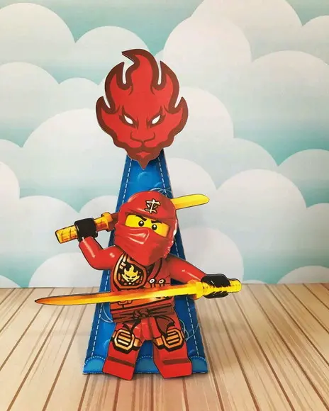 KIT FESTA NINJA GO - 50 ITENS