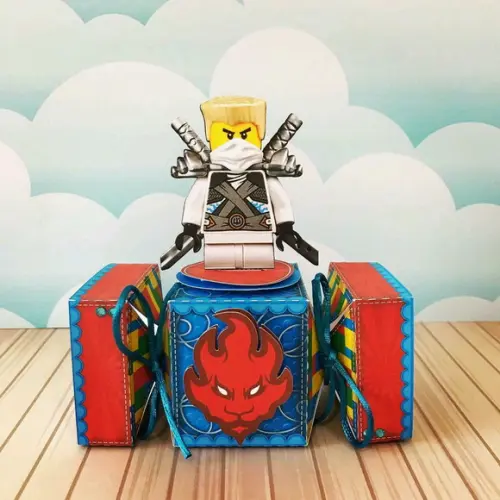 KIT FESTA NINJA GO - 50 ITENS