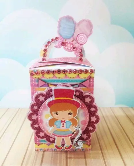 KIT FESTA PERSONALIZADA CIRCO ROSA