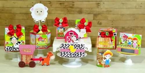 KIT FESTA PERSONALIZADA FAZENDINHA