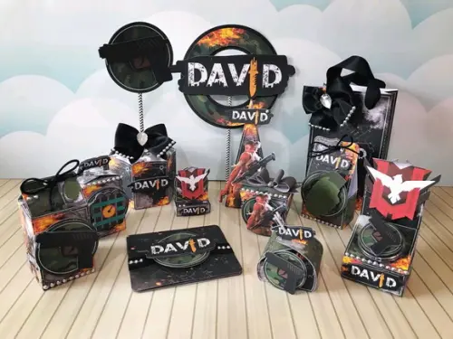 KIT FESTA PERSONALIZADA FREE FIRE
