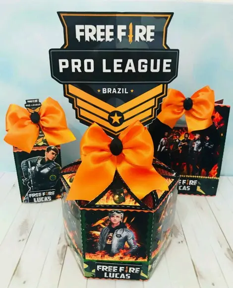 KIT FESTA PERSONALIZADA FREE FIRE