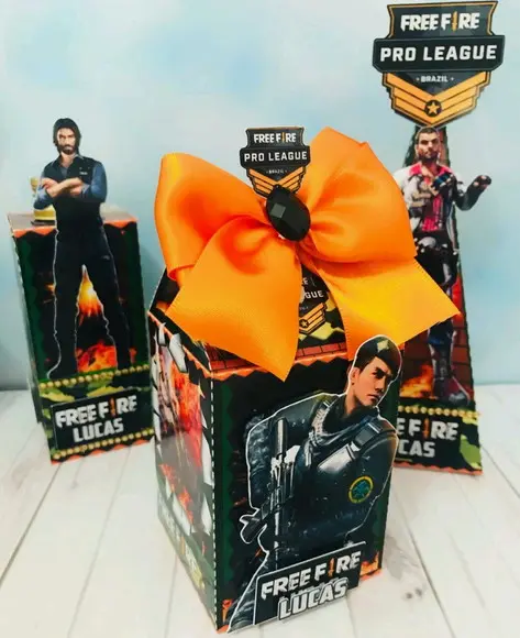KIT FESTA PERSONALIZADA FREE FIRE