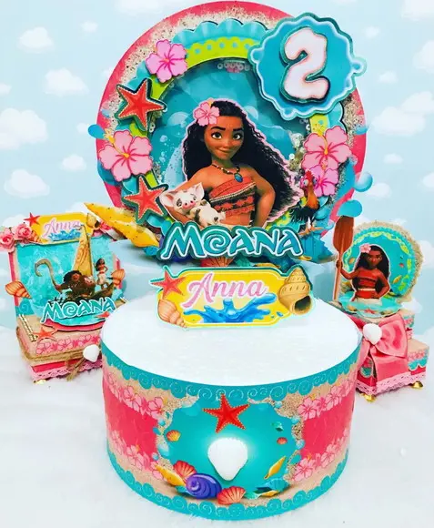 KIT FESTA PERSONALIZADA MOANA