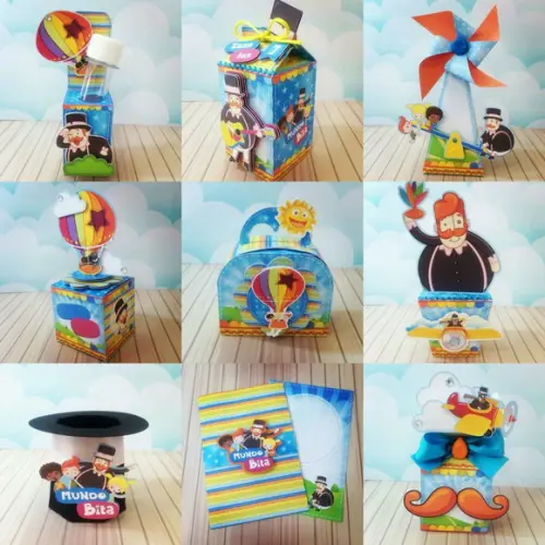 KIT FESTA PERSONALIZADA MUNDO BITA