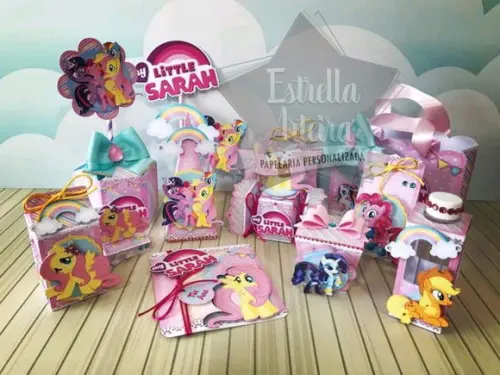 KIT FESTA PERSONALIZADA MY LITTLE PONY