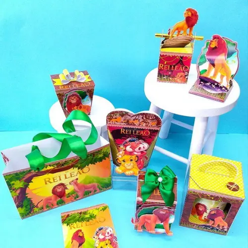 KIT FESTA PERSONALIZADA O REI LEÃO