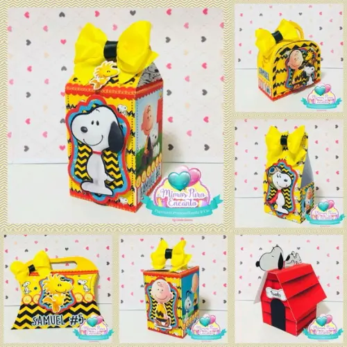 KIT FESTA PERSONALIZADA SNOOPY