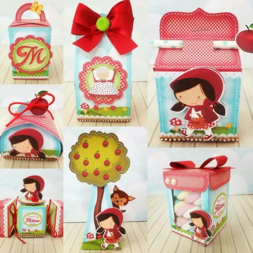 KIT FESTA PERSONALIZADO CHAPEUZINHO VERMELHO