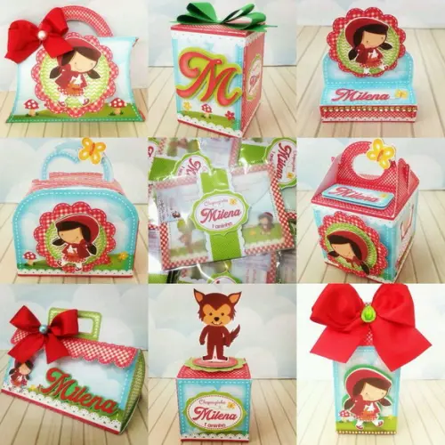 KIT FESTA PERSONALIZADO CHAPEUZINHO VERMELHO 2