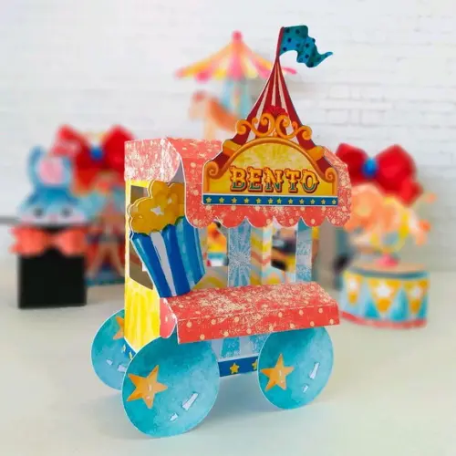 Kit Festa Personalizado Circo Aquarelado