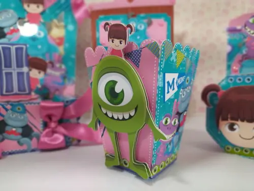 Kit Festa Personalizado Monstros Sa