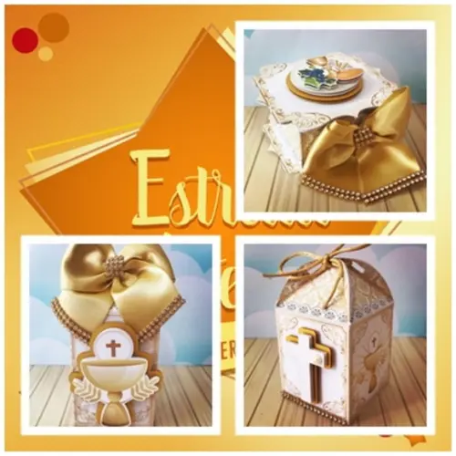 KIT FESTA PERSONALIZADO PRIMEIRA COMUNHÃO