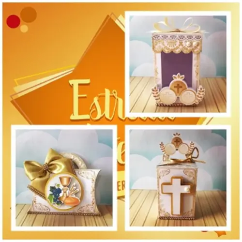 KIT FESTA PERSONALIZADO PRIMEIRA EUCARISTIA