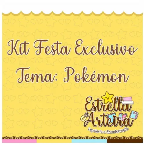 Kit Festa Personalizado Tema Doces