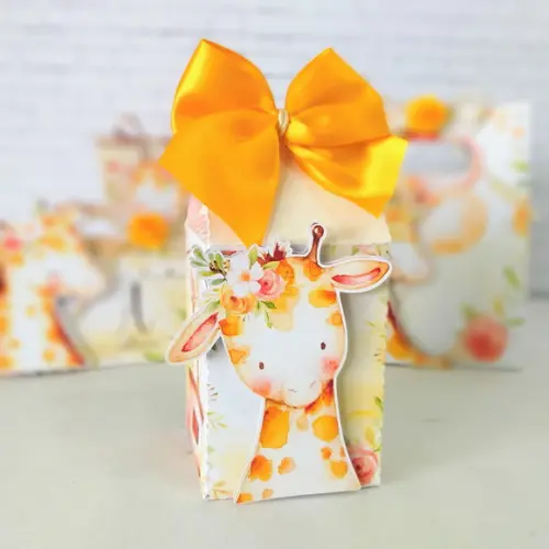 Kit Festa Personalizado Tema Girafinha