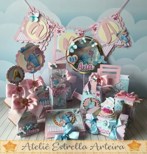 Kit Festa Personalizado Tema Jardim Encantado