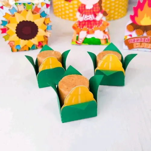 Kit Festa So Um Bolinho Festa Junina Menina