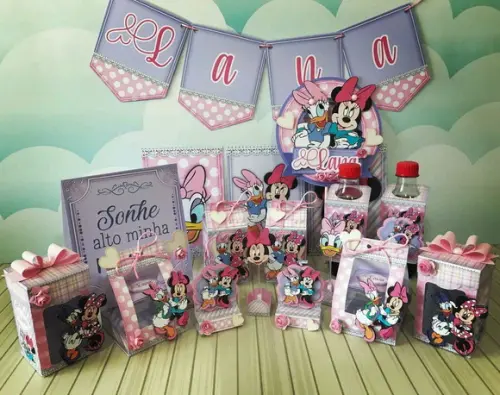 KIT SO UM BOLINHO Margarida e Minnie