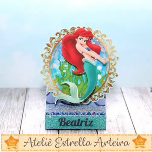 Porta Bis Duplo Tema Ariel