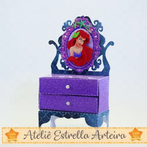 Porta Bis Duplo Tema Ariel