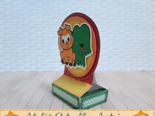 Porta Bis Duplo Tema Cascão E Cebolinha