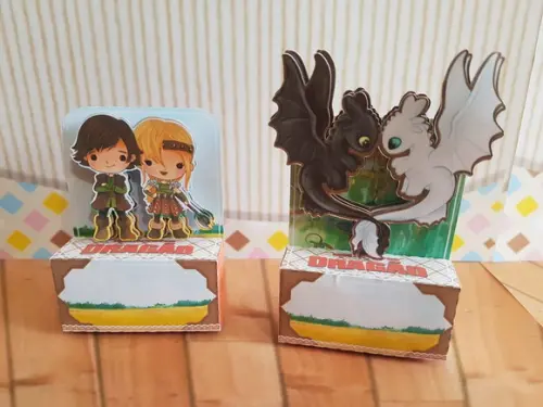 Porta Bis Duplo Tema Como Treinar Seu Dragao