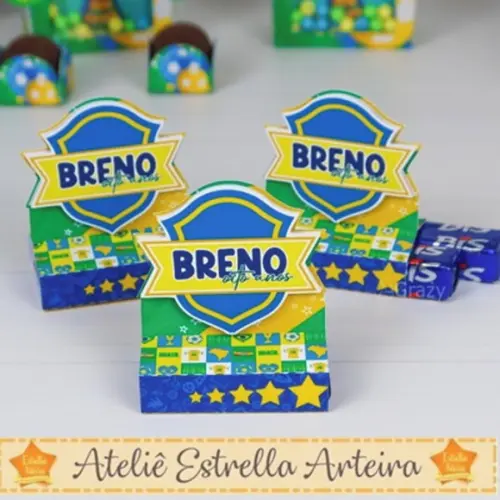 Porta Bis Duplo Tema Copa Do Mundo