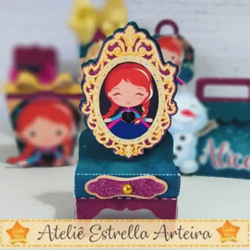 Porta Bis Duplo Tema Elsa