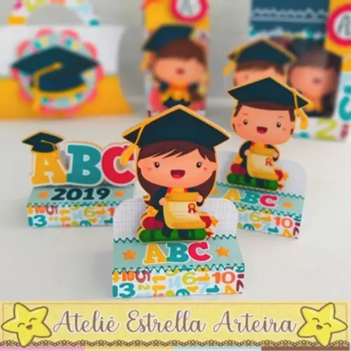 Porta Bis Duplo Tema Formatura Abc