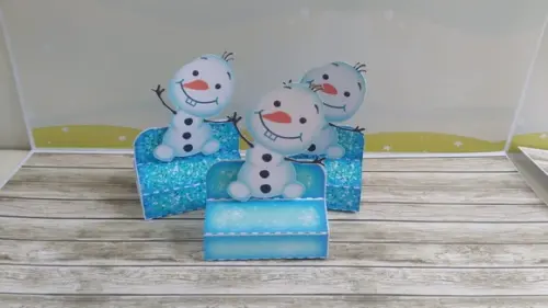 Porta Bis Duplo Tema Frozen