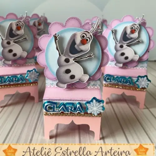 Porta Bis Duplo Tema Frozen