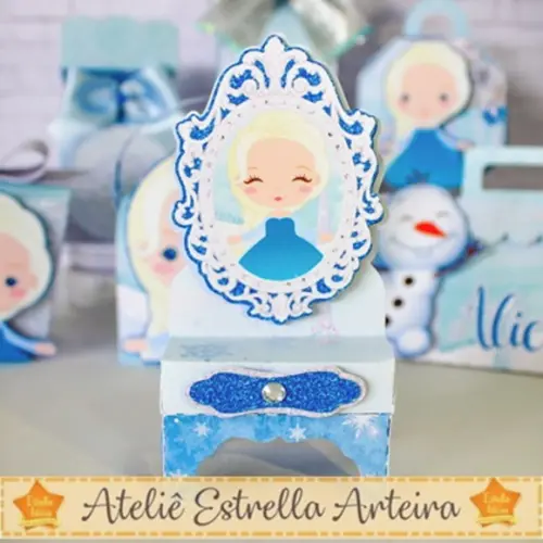 Porta Bis Duplo Tema Frozen