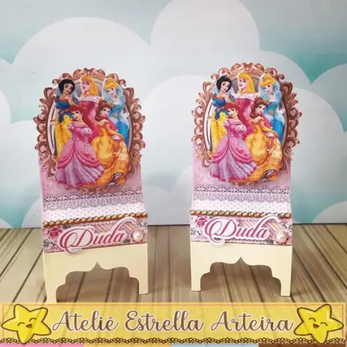 Porta Bis Duplo Tema Princesas