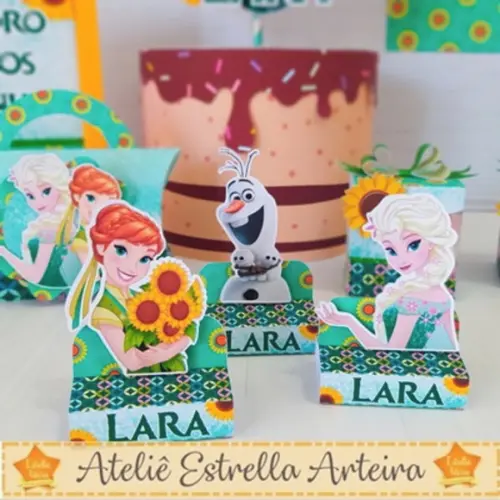 Porta Bis Duplo Tema Frozen Fever