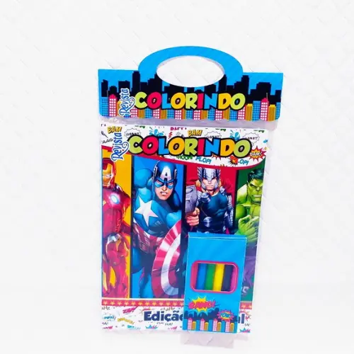 REVISTINHA PARA COLORIR TEMA CAPITÃO AMÉRICA