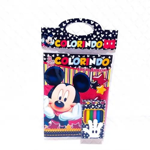 REVISTINHA PARA COLORIR TEMA MICKEY