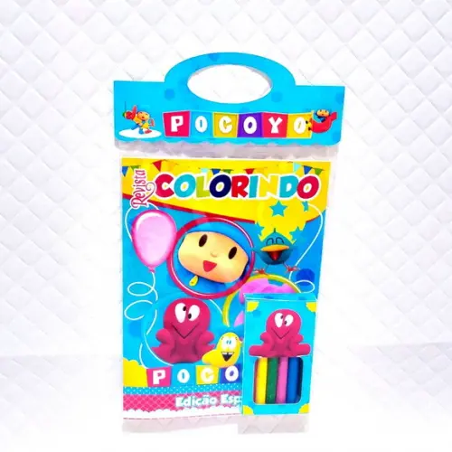 REVISTINHA PARA COLORIR TEMA POCOYO