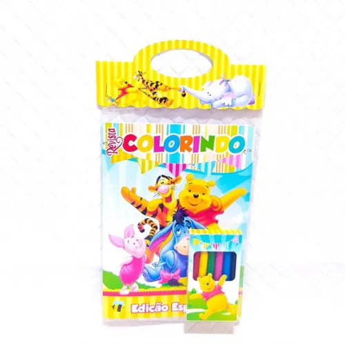 REVISTINHA PARA COLORIR TEMA URSINHO POOH