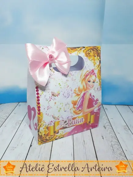 SACOLINHA LEMBRANCINHA BARBIE