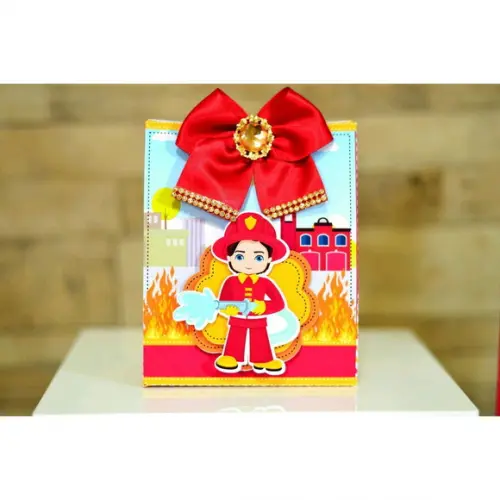 SACOLINHA LEMBRANCINHA BOMBEIROS