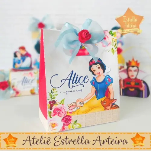 SACOLINHA LEMBRANCINHA BRANCA DE NEVE