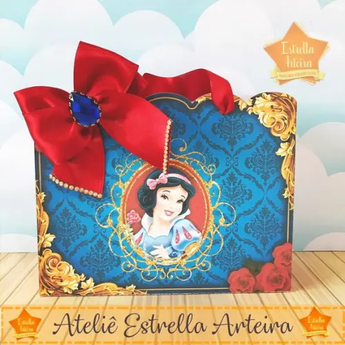 SACOLINHA LEMBRANCINHA BRANCA DE NEVE