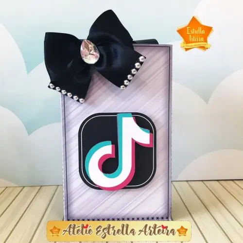 SACOLINHA LEMBRANCINHA TIK TOK