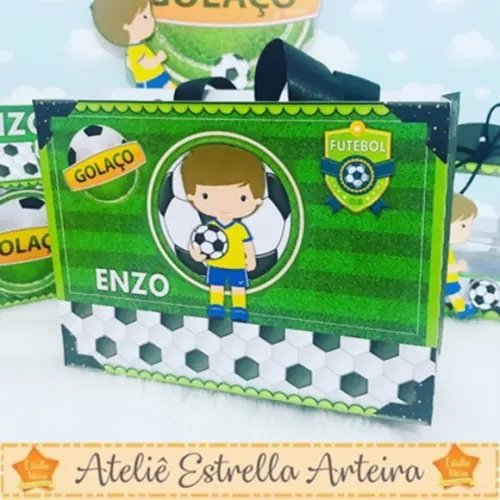 Sacolinha Para Festa Tema Futebol