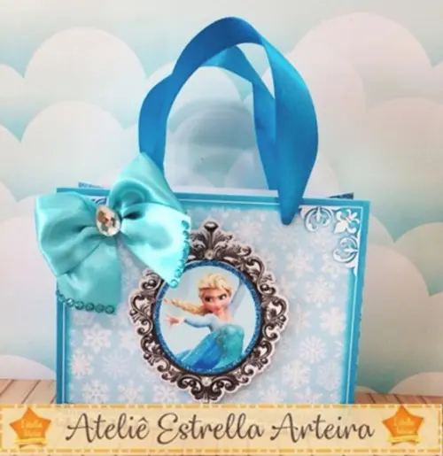 Sacolinha Para Festa Tema Frozen