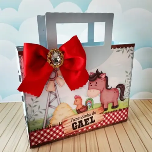 Sacolinha Tema Fazendinha