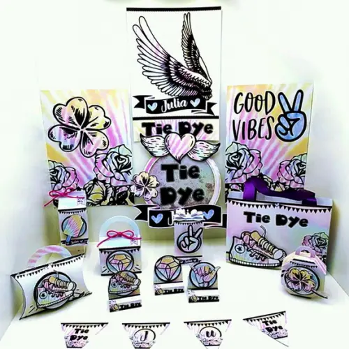 SO UM BOLINHO TIE DYE